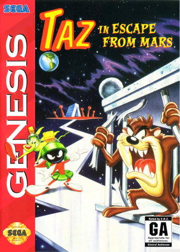 Taz In Escape From Mars (Europe)